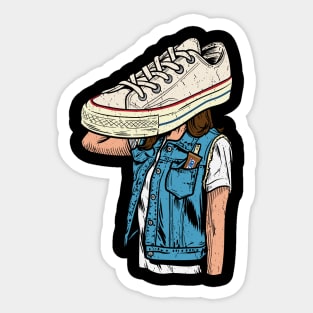 Sneakerhead Chuck Sticker